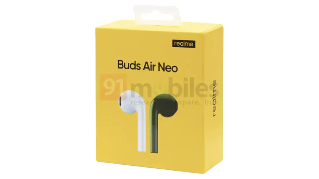 realme buds air neo specifiche design confezione leak