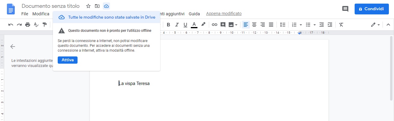 Google Documenti migliora la gestione offline dei file 1