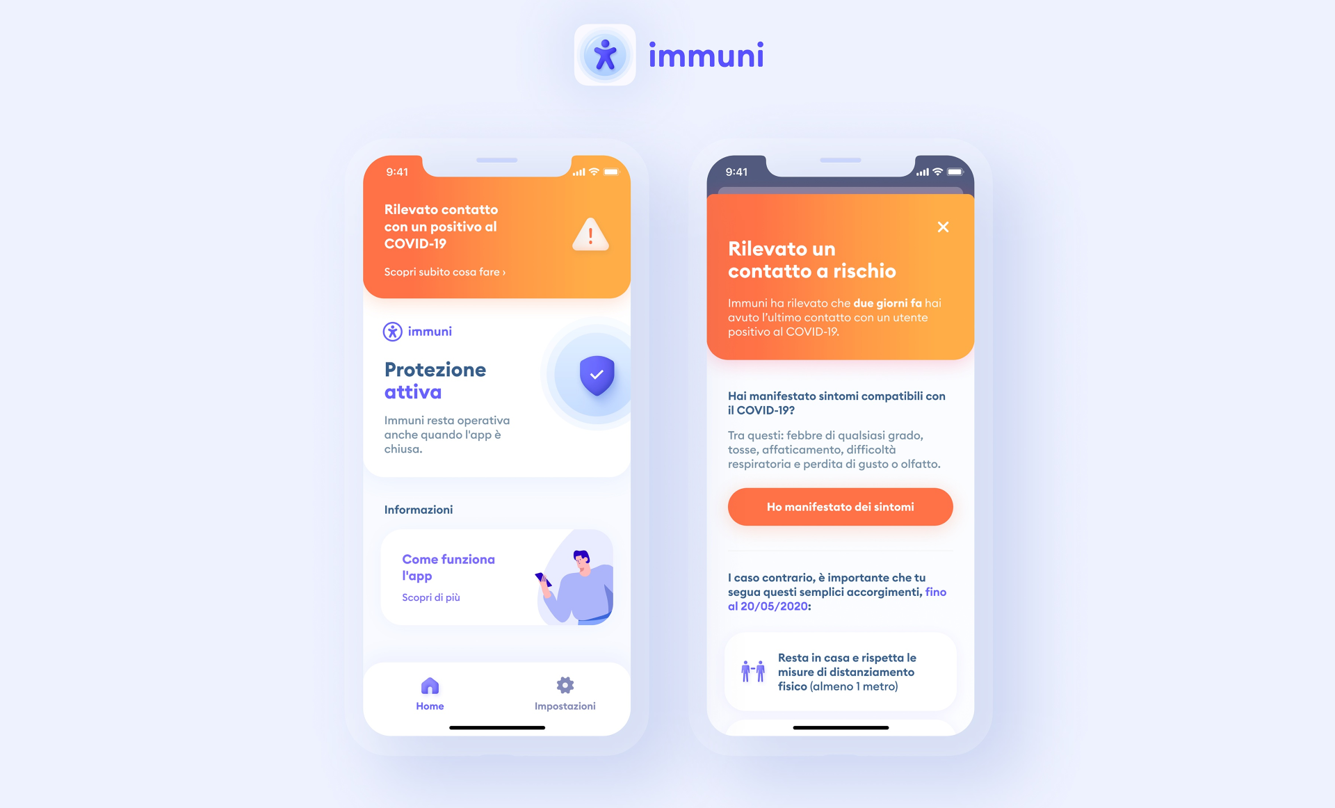 Immuni app