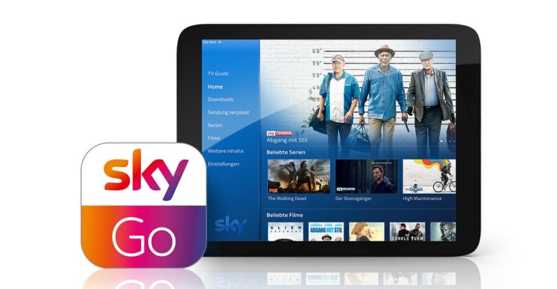 echo show sky go