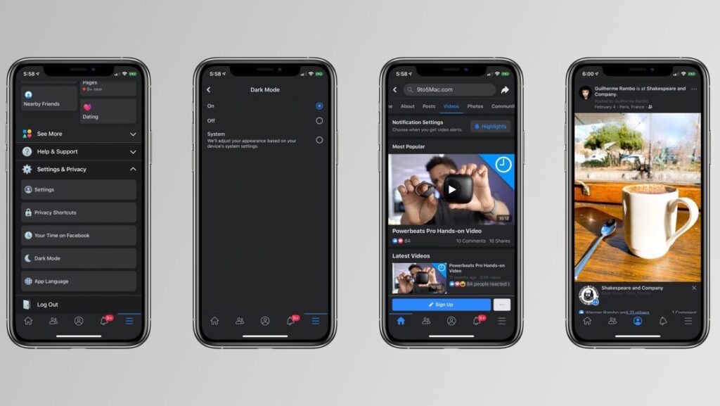 Facebook iOS