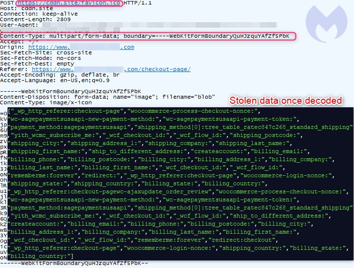 malware carta di credito favicon