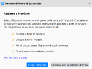 versione di prova di edraw max