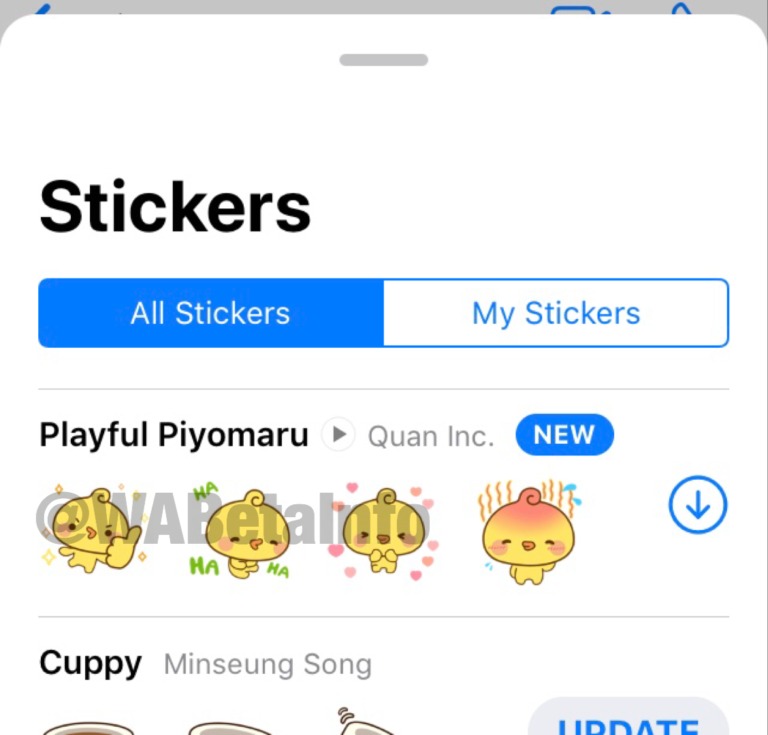Su WhatsApp Beta arriva il primo sticker animato realizzato dalla compagnia 2