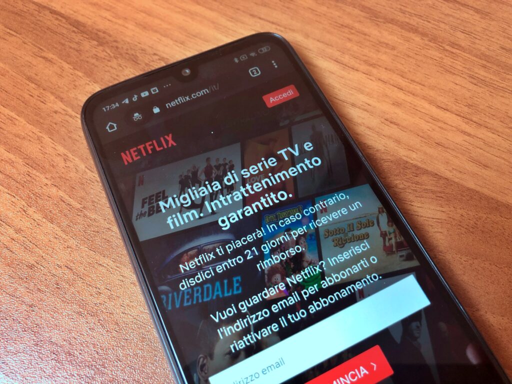 Netflix prova