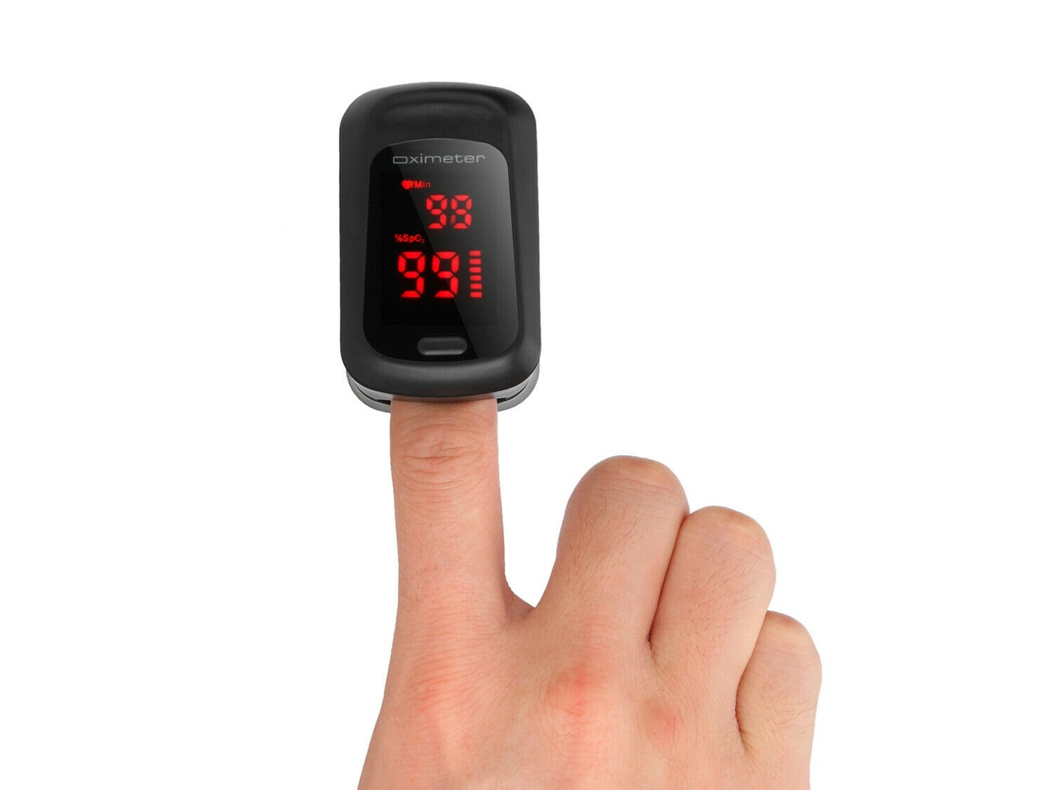 Saturazione sempre sotto controllo con questo pulsossimetro in offerta su eBay