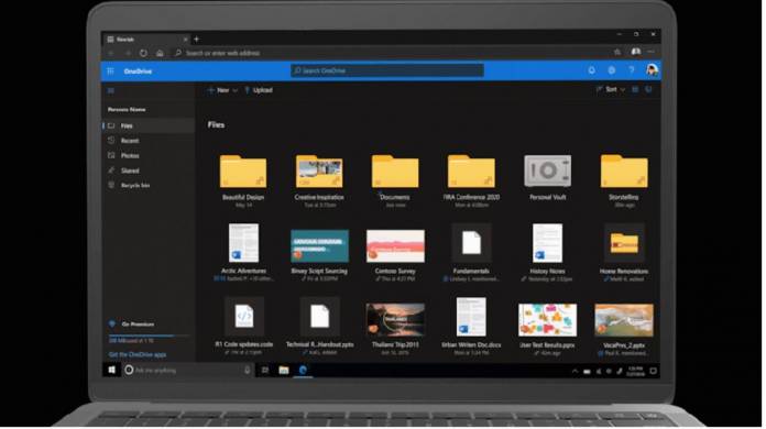Microsoft OneDrive porta l'upload di file a 100 GB e ottiene nuovi strumenti 1