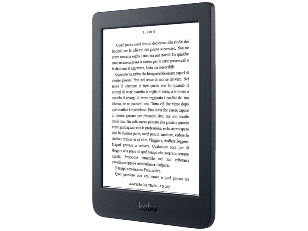 kobo nia ufficiale specifiche prezzo