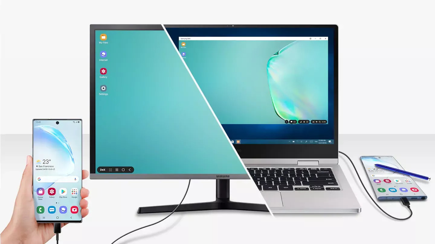 Come impostare Samsung DeX su Linux e Chrome OS