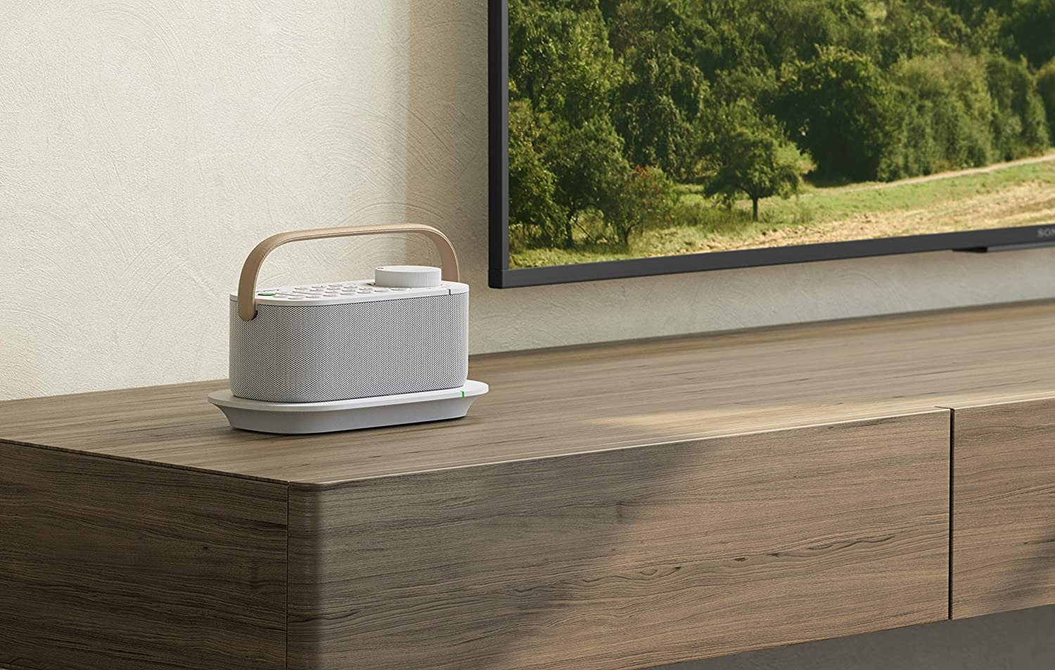 Questo speaker di Sony permette di portare l'audio del TV dove si vuole