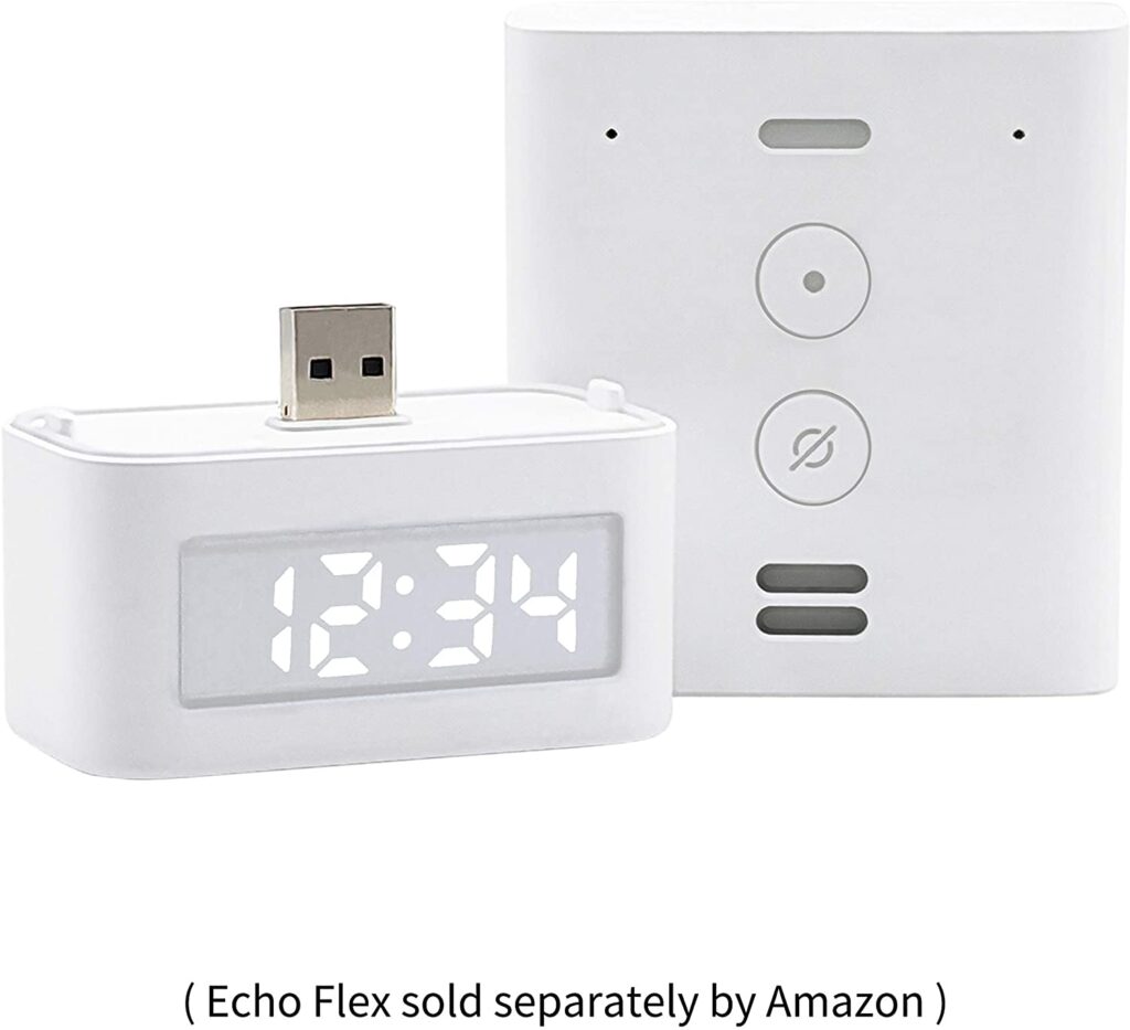 amazon echo flex orologio