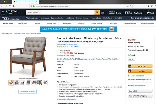Amazon lancia Room Decorator, un nuovo strumento per lo shopping AR 1