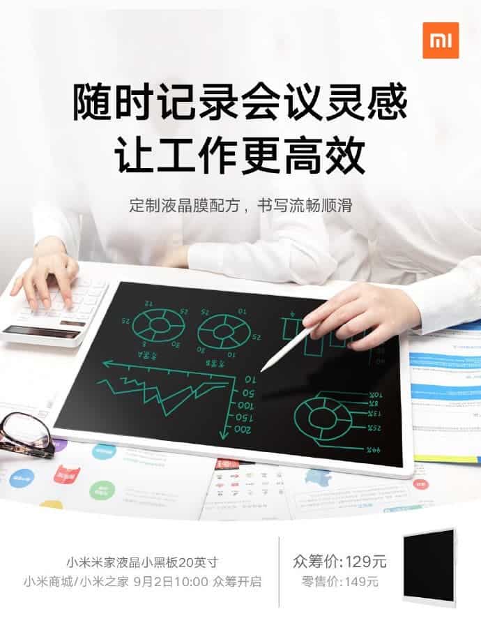 Xiaomi lavagna