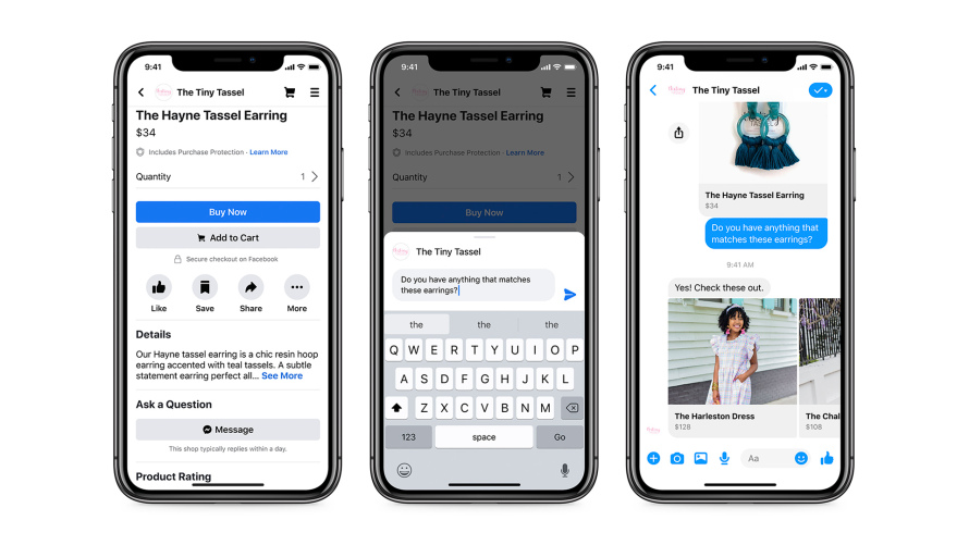 Anche Facebook si lancia nello shopping online 5