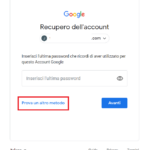 Password Gmail: come recuperarla se dimenticata o persa 3