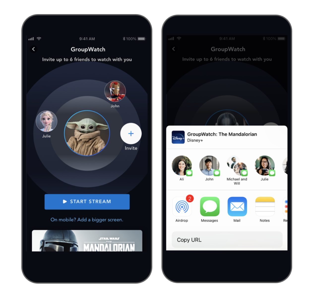 Anche Disney+ aggiunge l'opzione per la visione di gruppo 1