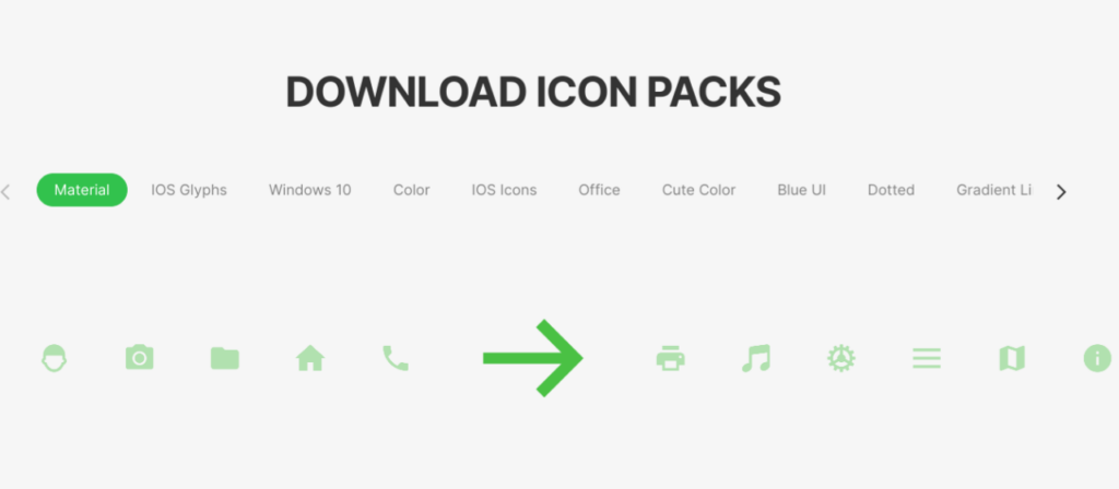 Icone per iPhone con iOS 14 già pronte su Icons8