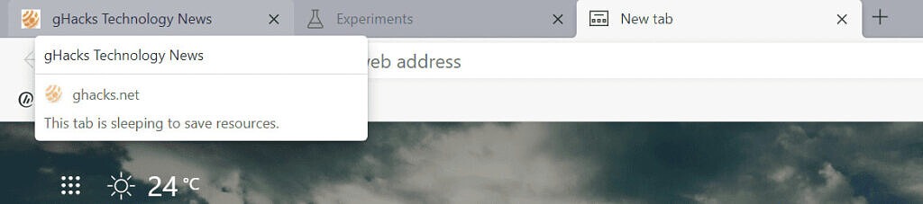 microsoft edge canary 87 aggiornamento novità