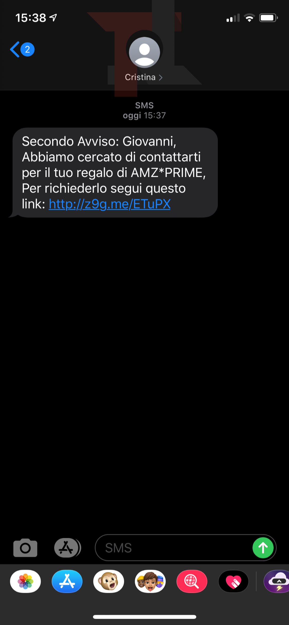No, non c'è nessun regalo Amazon che vi aspetta: occhio alla truffa via SMS 5