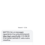 No, non c'è nessun regalo Amazon che vi aspetta: occhio alla truffa via SMS 3