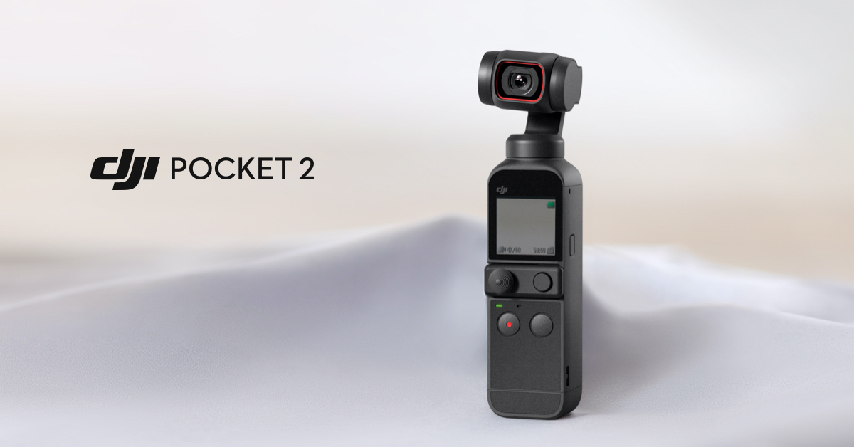 DJI lancia il gimbal tascabile Pocket 2 4K con stabilizzazione a tre assi 1
