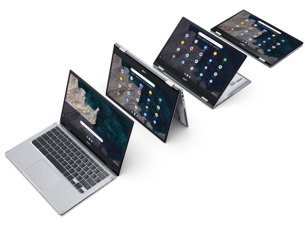 Acer presenta Chromebook Spin 513 e Chromebook Enterprise Spin 513 1