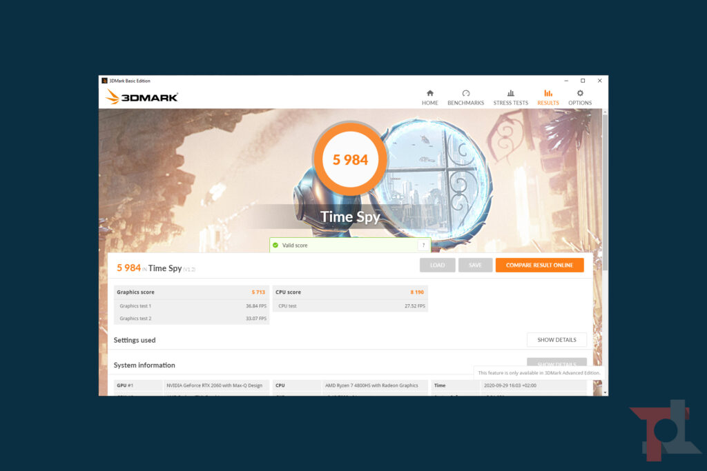 Recensione Asus ROG Zephyrus G14: display a 120 Hz e RTX 2060 in dimensioni umane sono un vero lusso 8
