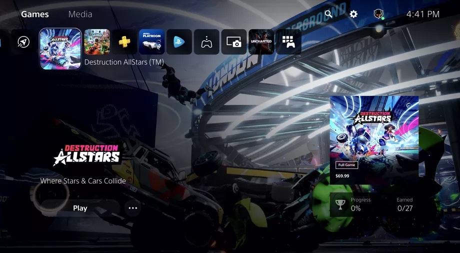 Sony svela la dashboard di Playstation 5: ecco immagini e video dell'interfaccia 1