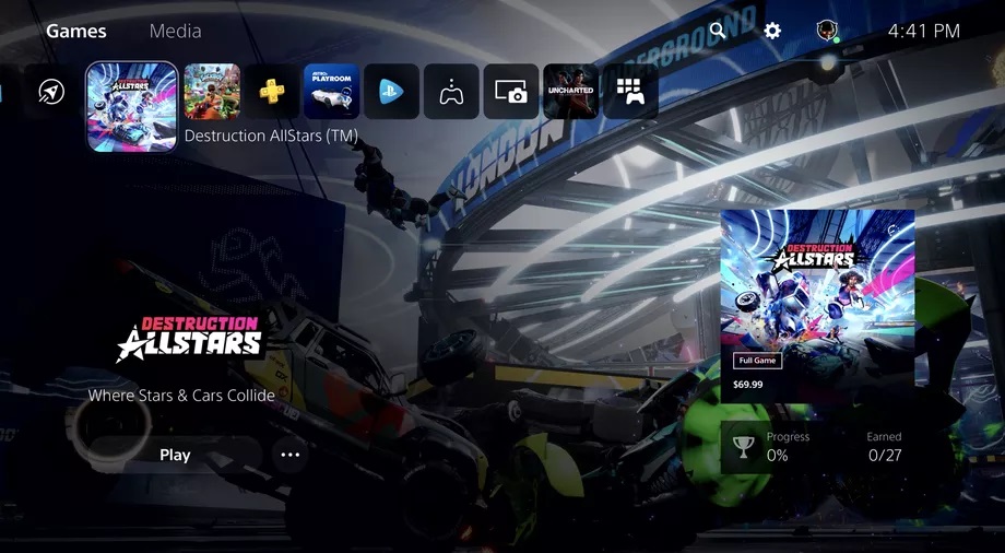 Sony svela la dashboard di Playstation 5: ecco immagini e video dell'interfaccia 4