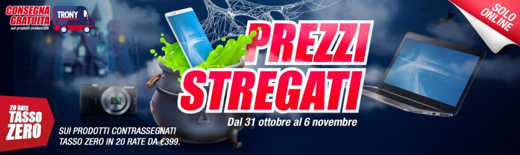 trony prezzi stregati 31 ottobre 6 novembre 2020