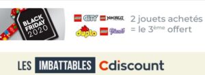 LEGO in 3x2 su Cdiscount per il Black Friday