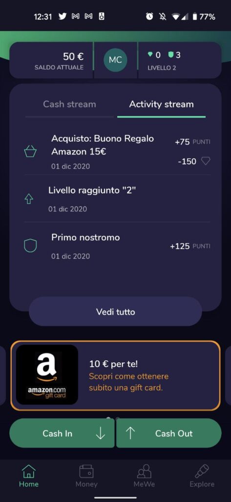 Bonus Flowe: come ottenere 5€ di buono Amazon e 10€ per ogni amico invitato 1