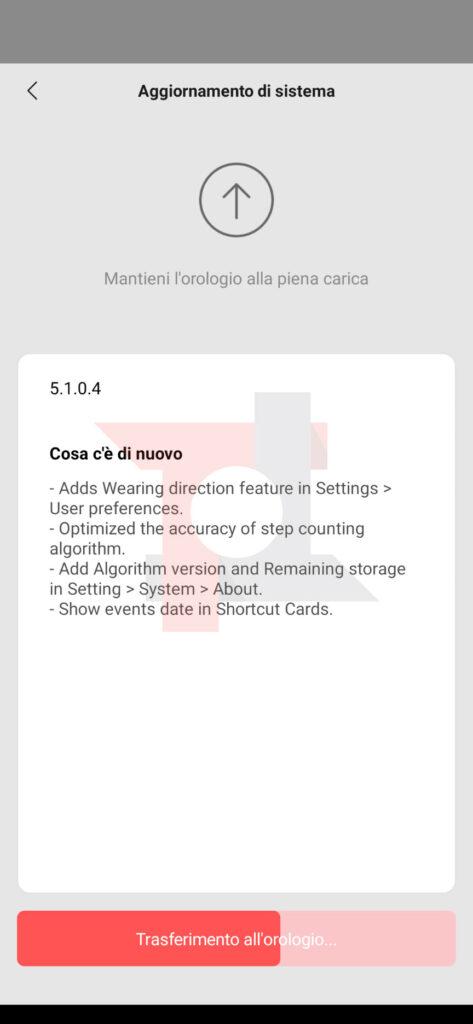 amazfit gtr gts 2 5.1.0.4 aggiornamento novità