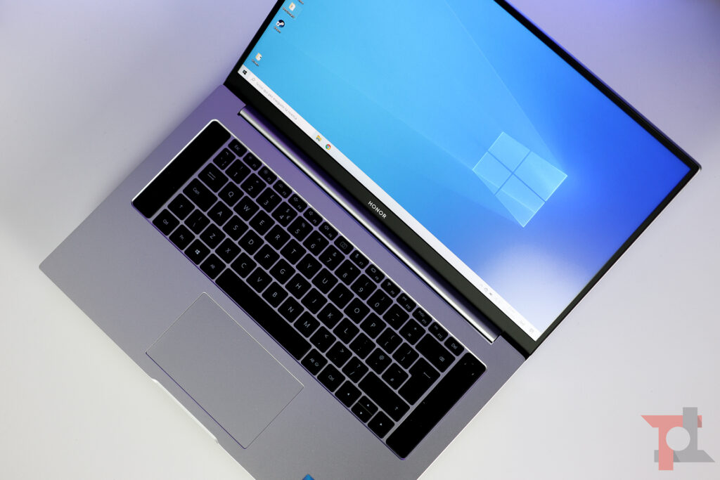 Honor MagicBook Intel utilizzo