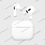 Nuove immagini trapelate mostrano il design delle cuffie Apple AirPods 3 2