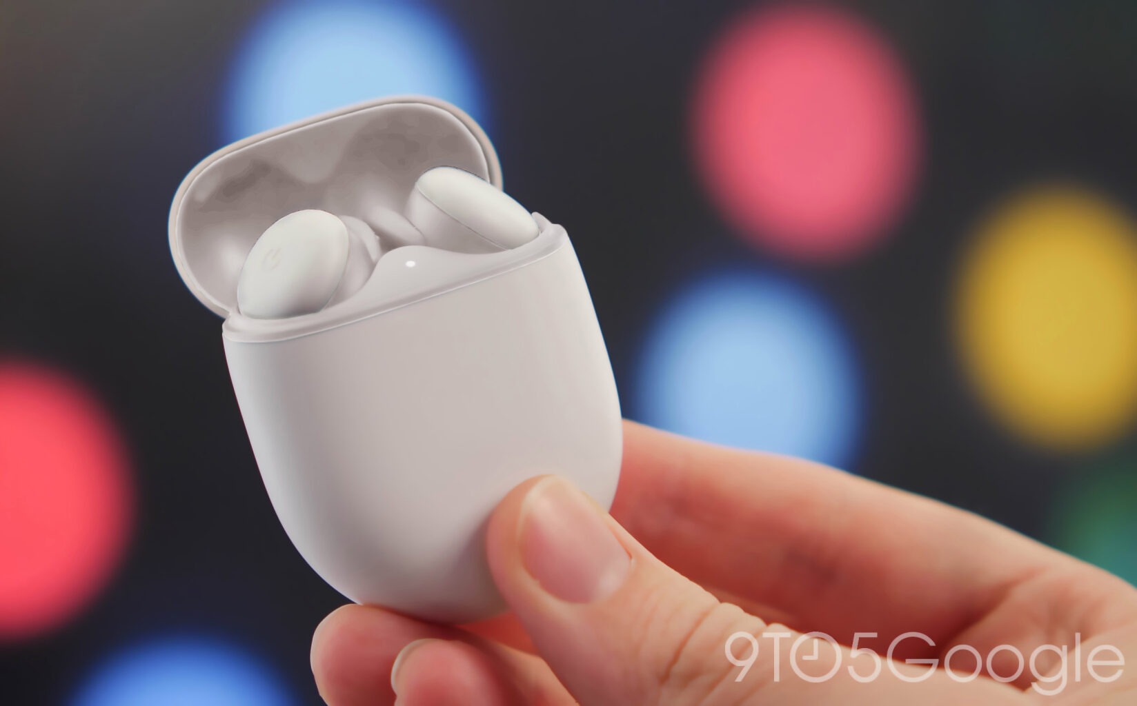 Google Pixel Buds mockup