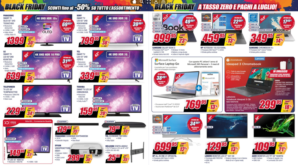 offerte volantino Trony Black Friday Spring Edition