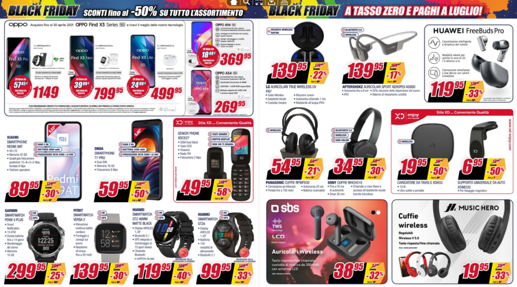 offerte volantino Trony Black Friday Spring Edition