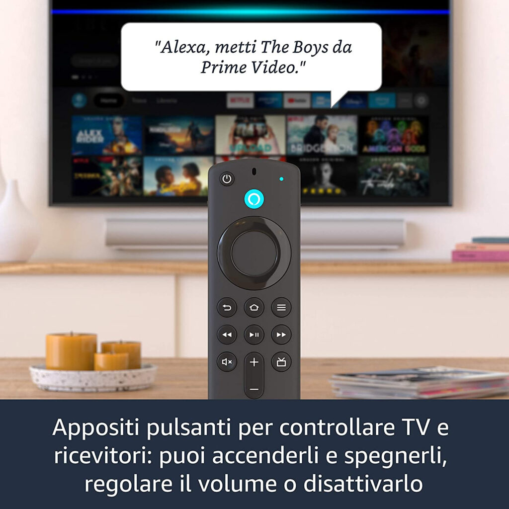 amazon fire tv stick 2021 ufficiale specifiche prezzo