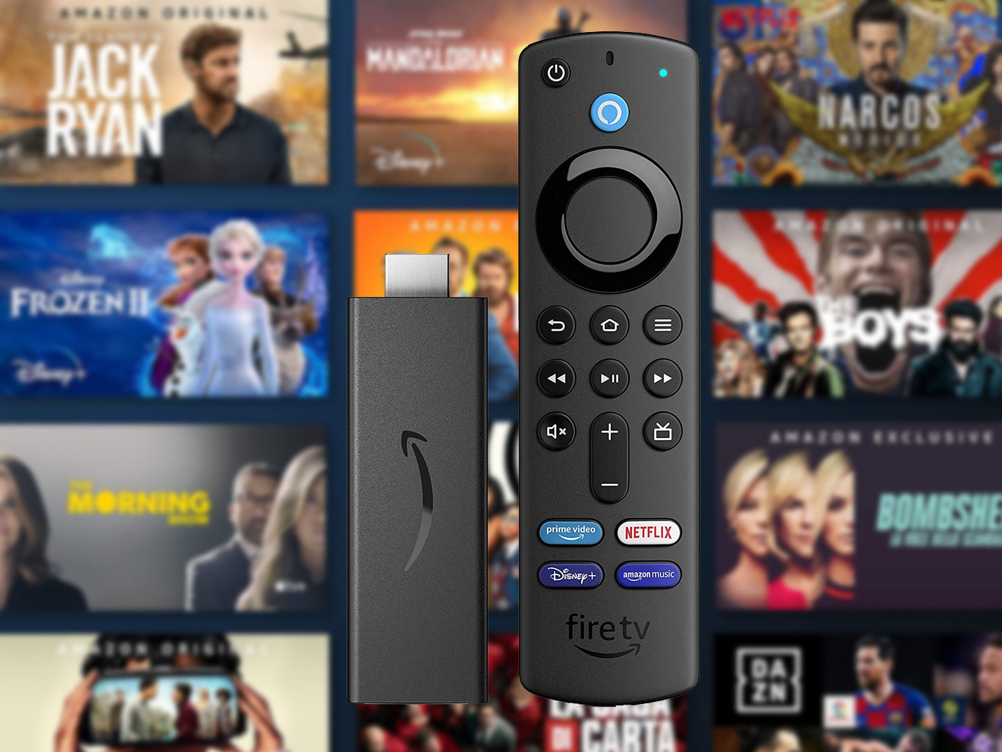 presenta Fire TV Stick 2021 con telecomando Alexa