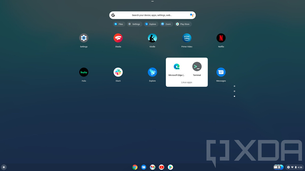 Chrome OS - Microsoft Edge