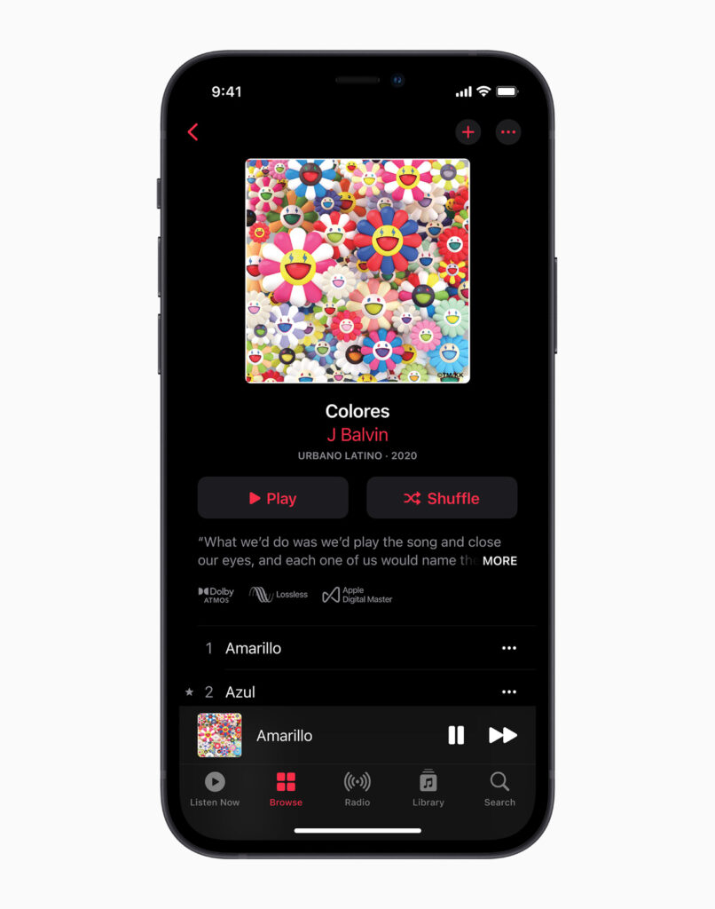 apple music audio 3d qualità lossless annuncio