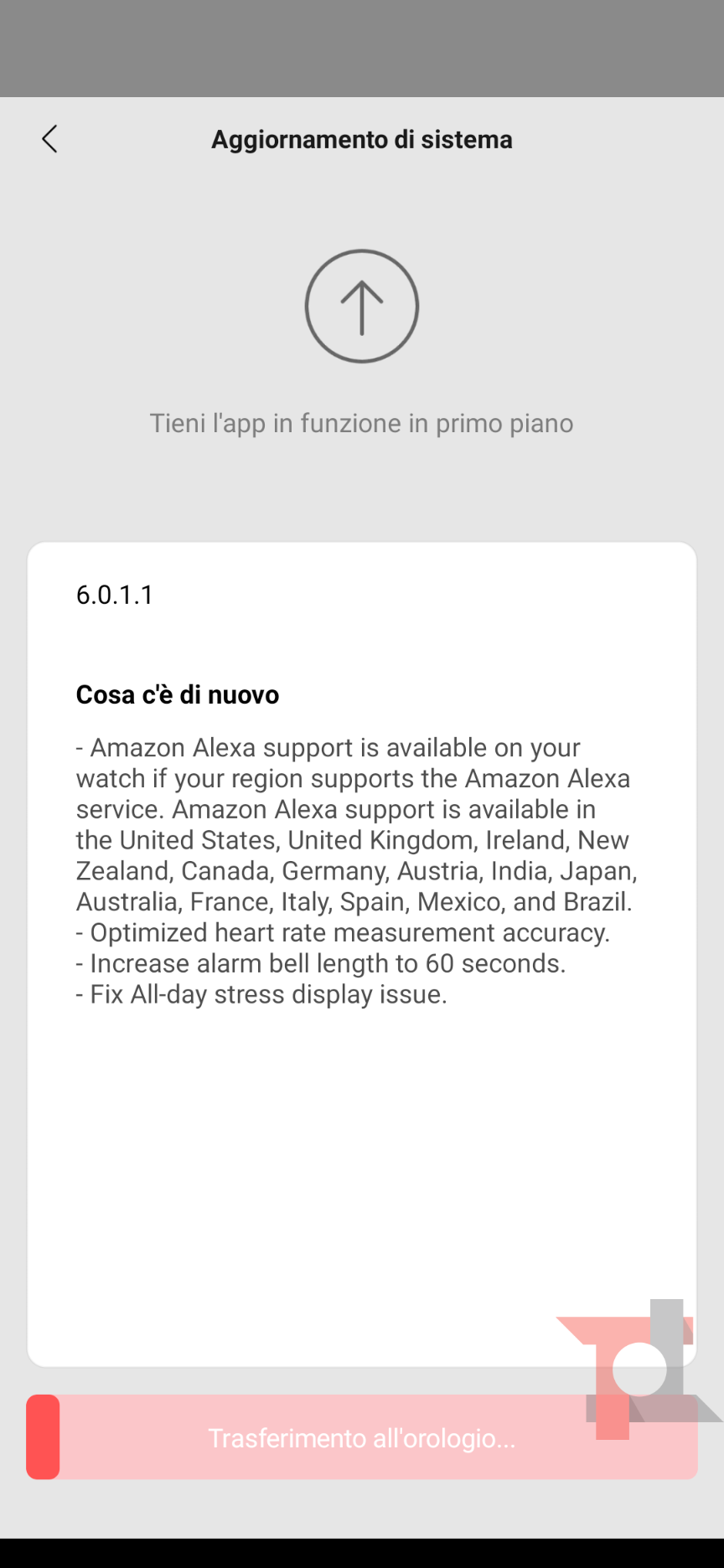 Amazfit GTR 2 e GTS 2 ricevono Amazon Alexa in italiano e altre novità col nuovo update 4