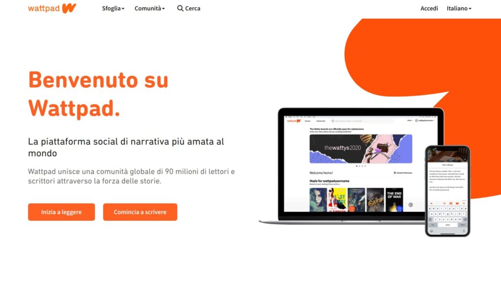 Come funziona Wattpad