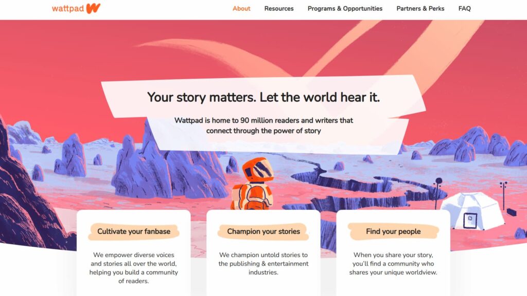Alla scoperta di Wattpad, la piattaforma social di narrativa più amata al mondo 9