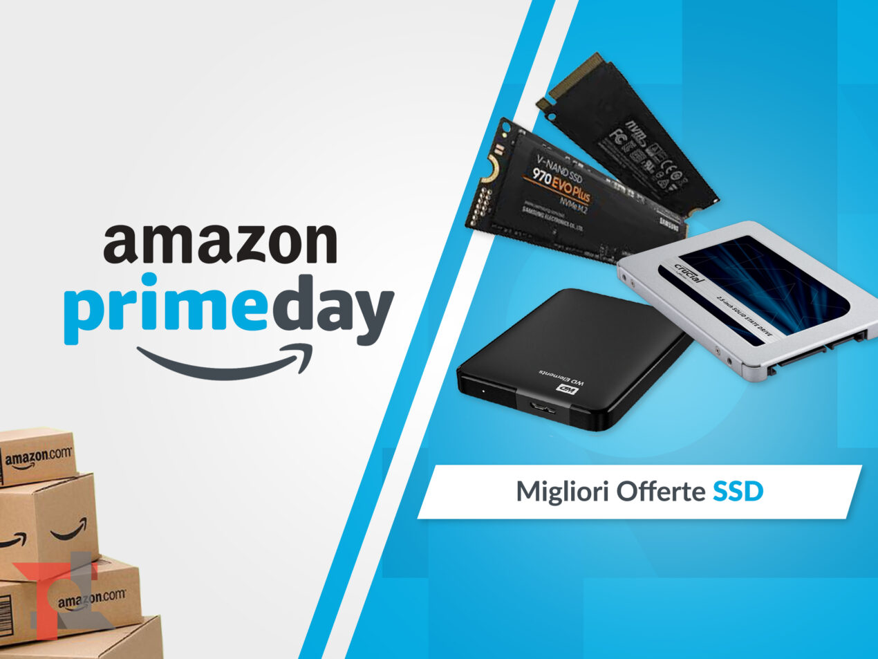 Le migliori offerte sulle memorie SSD dell'Amazon Prime Day 2022