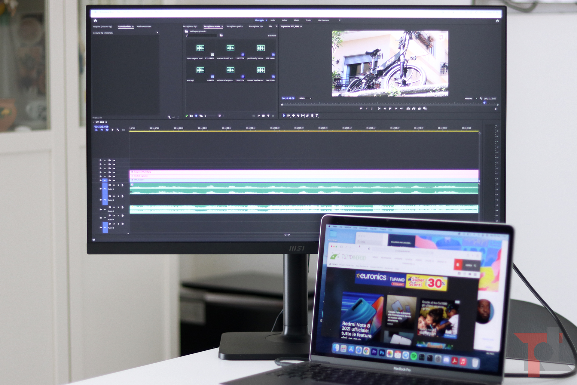 MSI fa centro: il Modern MD271QP è il monitor elegante e completo perfetto per l'ufficio