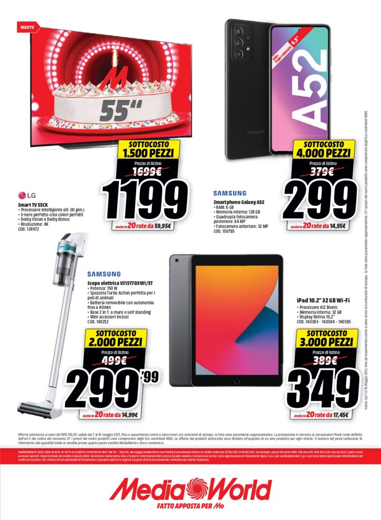 Tanti auguri MediaWorld! Tantissime offerte tech per i 30 anni della catena 16