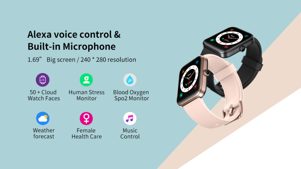 CUBOT ID206 è un nuovo smartwatch con Alexa già in promozione lancio 5