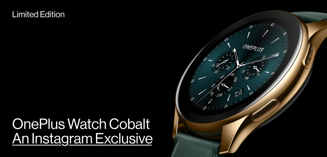 OnePlus Watch Cobalt Limited Edition